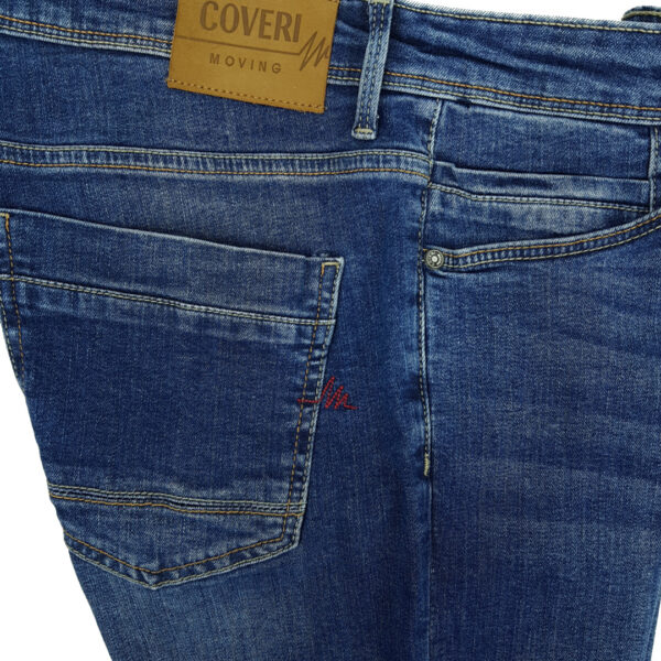 Woenzaia Jeans Uomo Slim Fit Skinny Elasticizzati Stretch - Pantaloni Denim Affusolati, Vita Comoda, Colore Cachi, Taglia 28