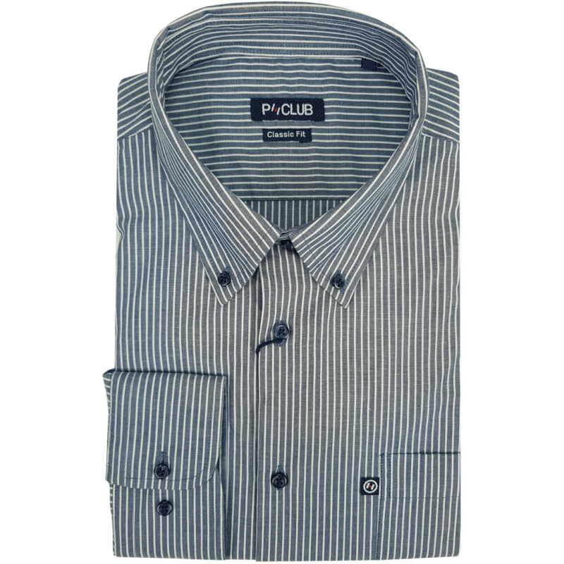 Henderson Uomo Misto Cotone Manica Lunga Camicie Taglia 2XL