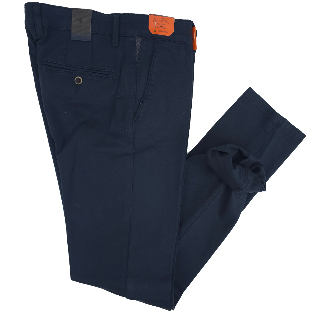 Pantaloni uomo eleganti slim fit elasticizzati tasca america 48 50 52 54 56 58 - immagine 9
