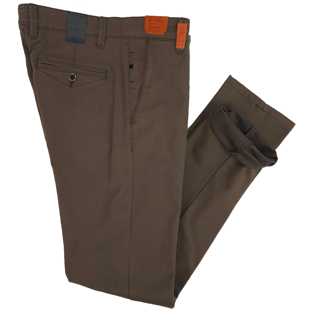 Pantaloni uomo eleganti classico invernali sea barrier vita alta elasticizzati