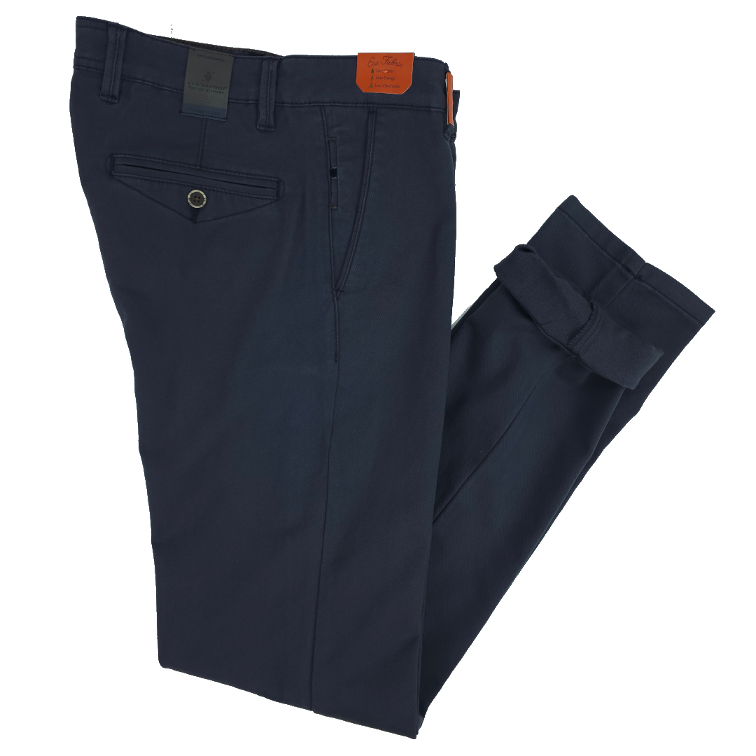 Pantaloni uomo eleganti classico invernali sea barrier vita alta elasticizzati - immagine 6