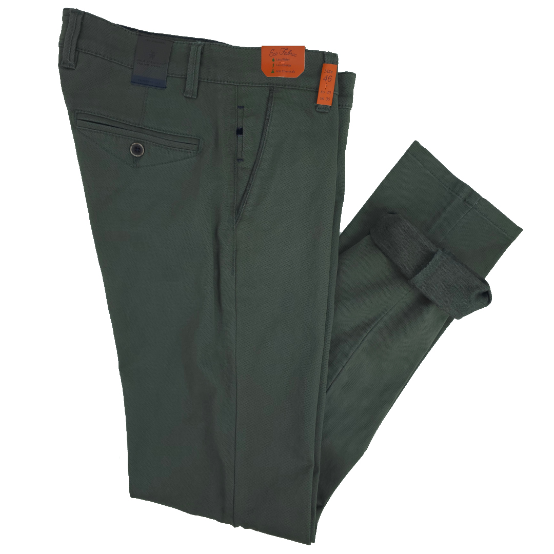 Pantaloni uomo eleganti classico invernali sea barrier vita alta elasticizzati - immagine 9