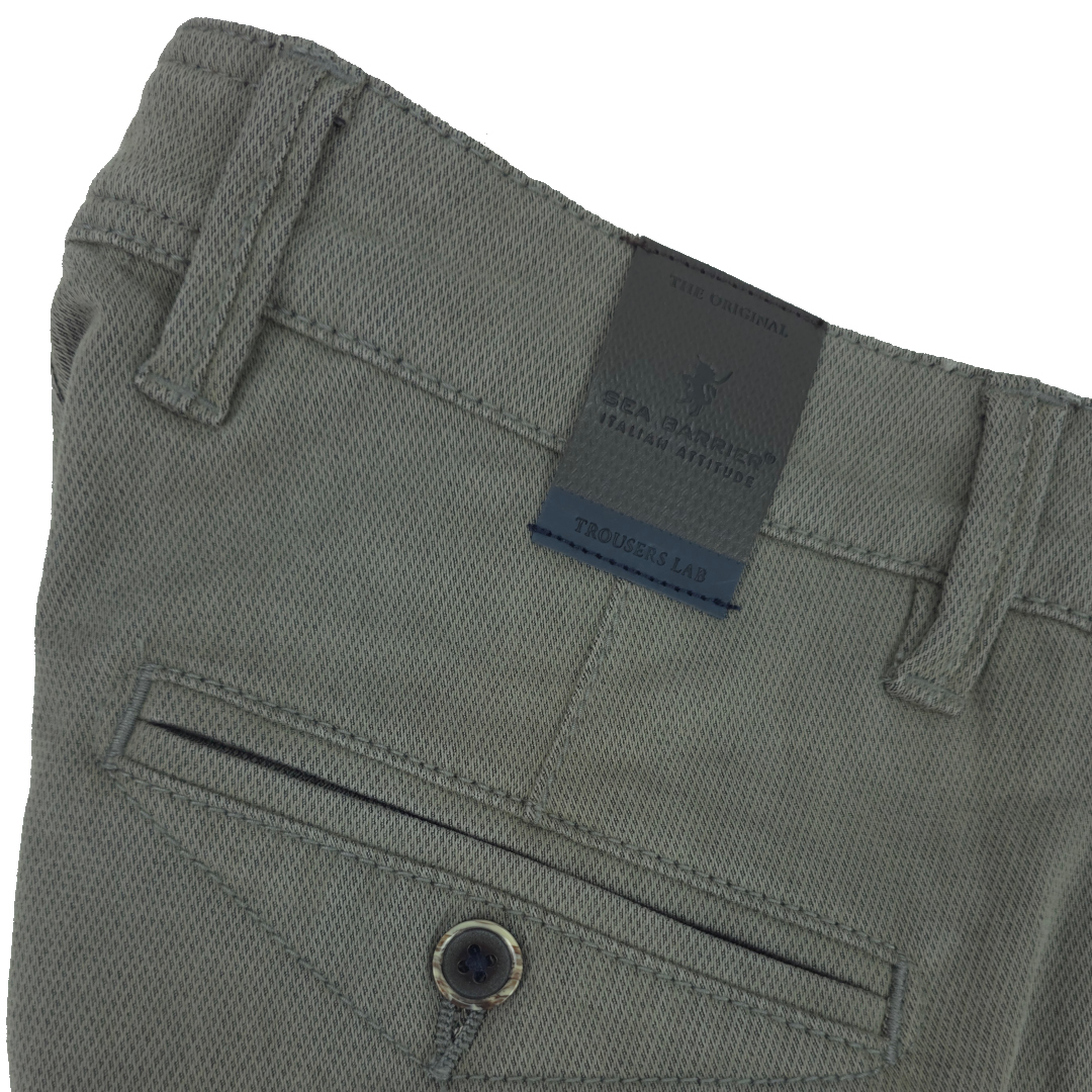 Pantaloni uomo eleganti classico invernali sea barrier vita alta elasticizzati - immagine 14