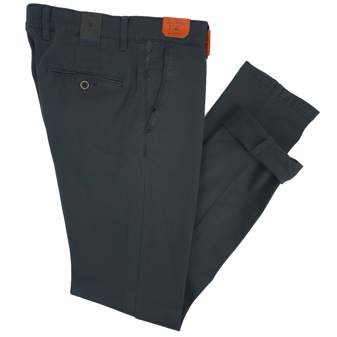Pantaloni uomo eleganti slim fit elasticizzati tasca america 48 50 52 54 56 58 - immagine 17