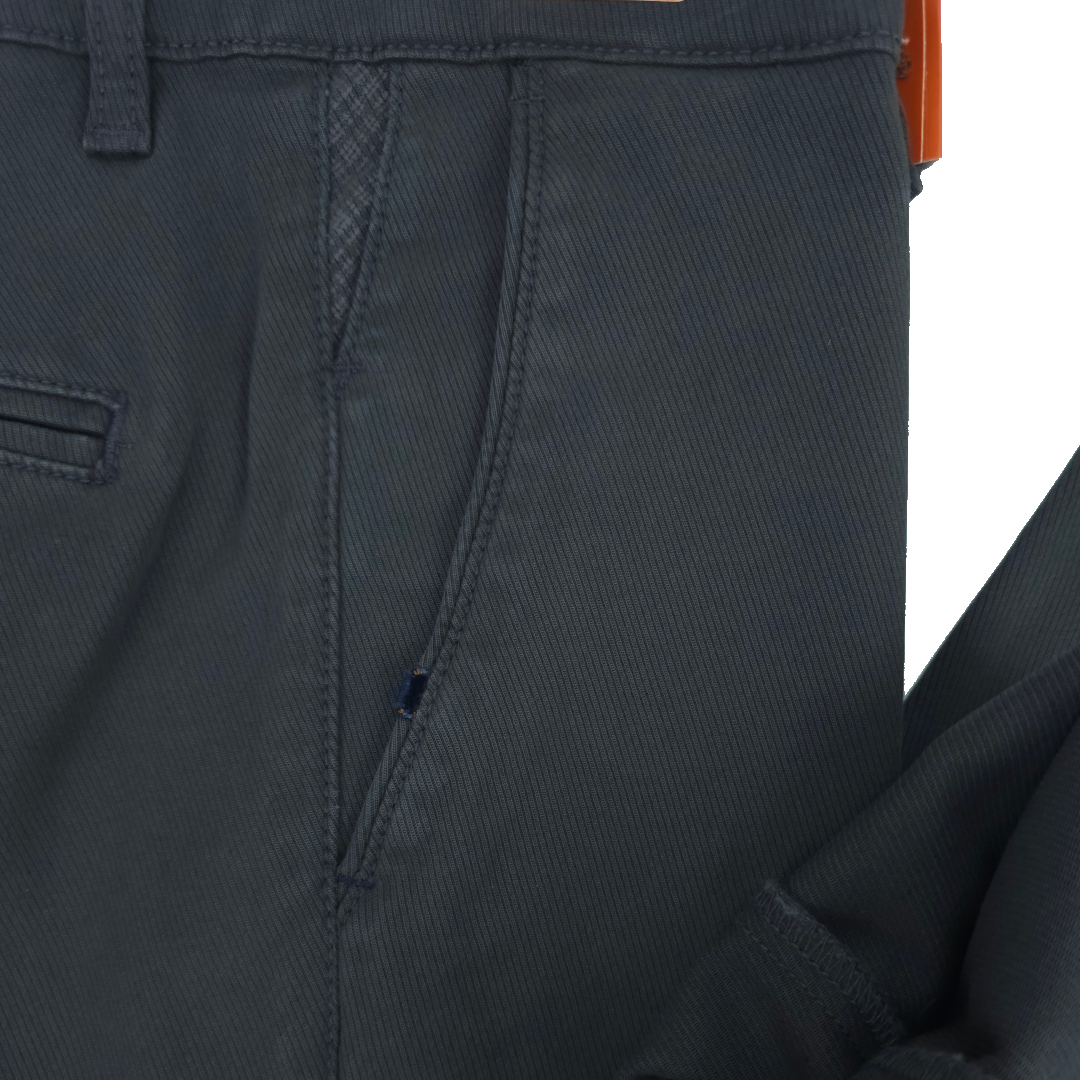 Pantaloni uomo eleganti slim fit elasticizzati tasca america 48 50 52 54 56 58 - immagine 19