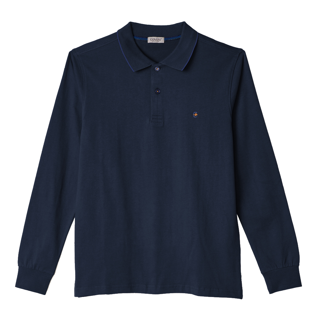 Polo Uomo Caldo Cotone Invernale Manica Lunga Taglie Forti Coveri 3XL 4XL 5XL 6X - immagine 8