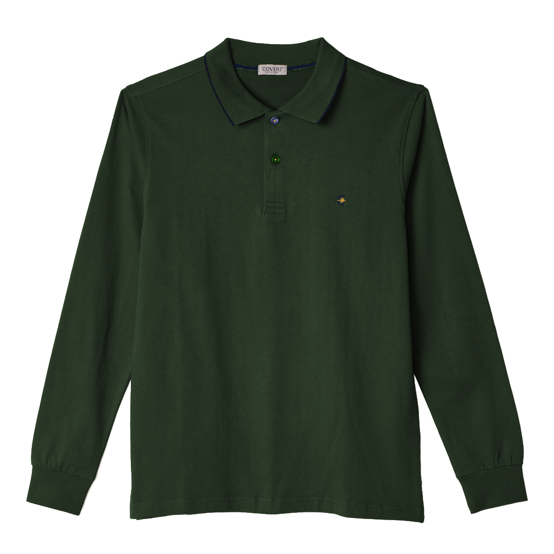 Polo Uomo Caldo Cotone Invernale Manica Lunga Taglie Forti Coveri 3XL 4XL 5XL 6X - immagine 14
