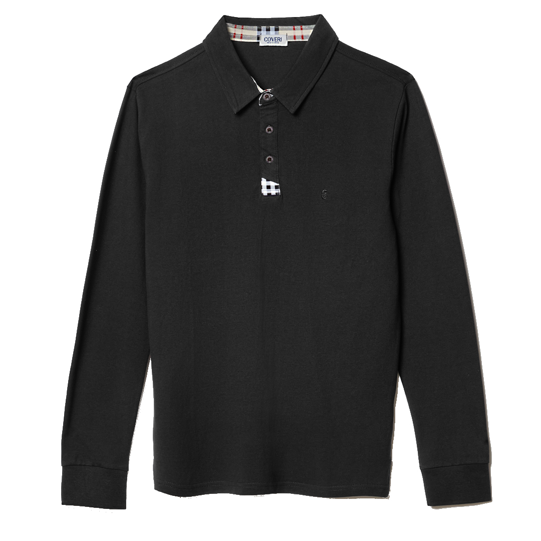 Polo Uomo Manica Lunga 100% Cotone Leggero Oversize Taglia Forte 3XL 4XL 5XL 6XL