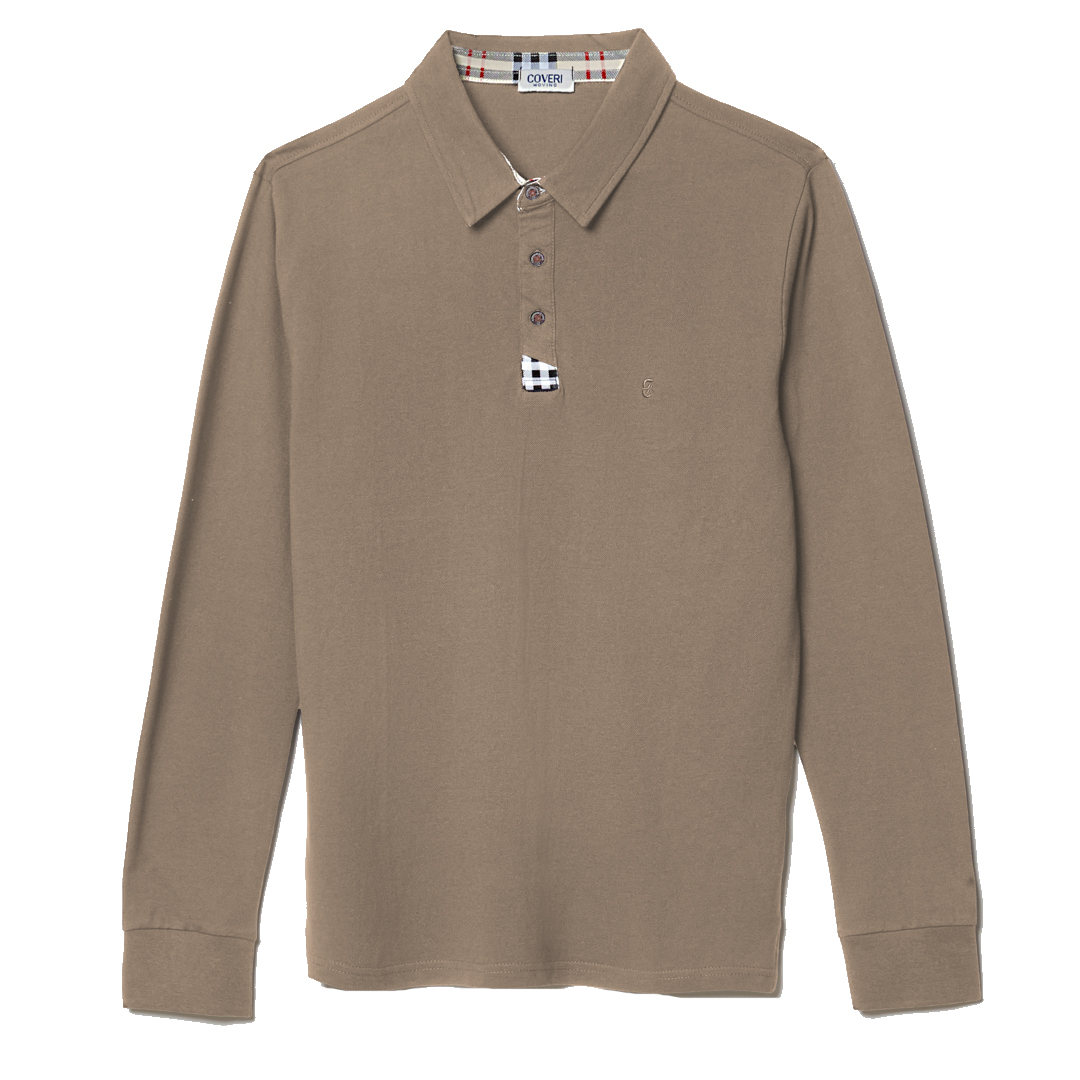 Polo Uomo Manica Lunga 100% Cotone Leggero Oversize Taglia Forte 3XL 4XL 5XL 6XL - immagine 5