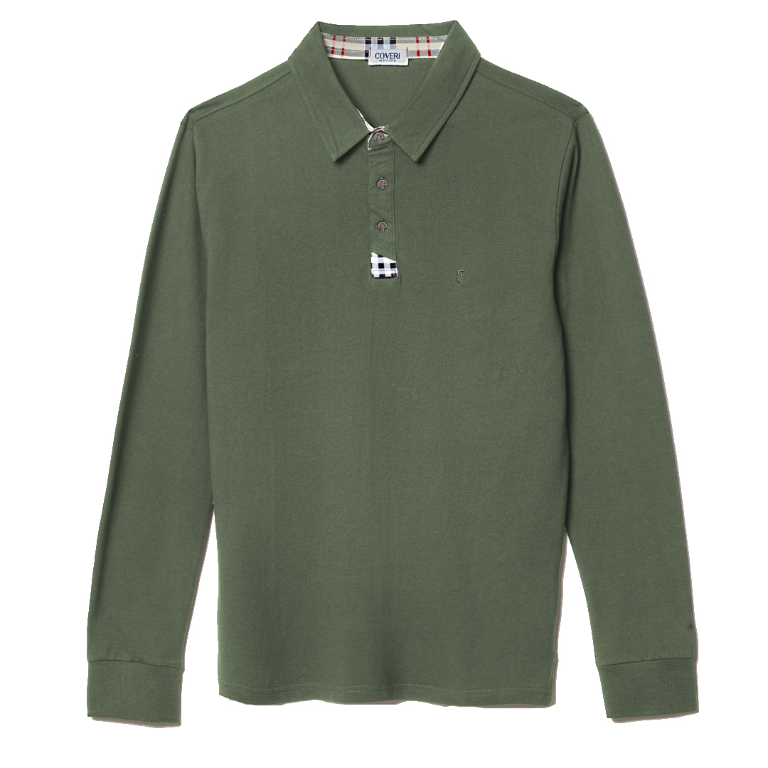 Polo Uomo Manica Lunga 100% Cotone Leggero Oversize Taglia Forte 3XL 4XL 5XL 6XL - immagine 2