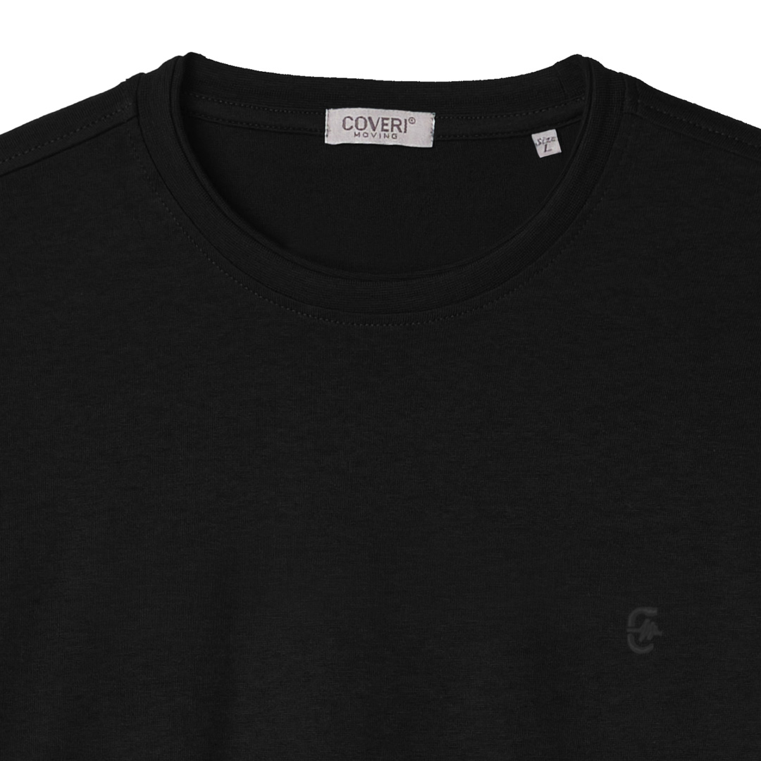 T-shirt Uomo Manica Lunga Tinta Unita 100% Cotone Taglie Forti 3XL 4XL 5XL 6XL - immagine 7