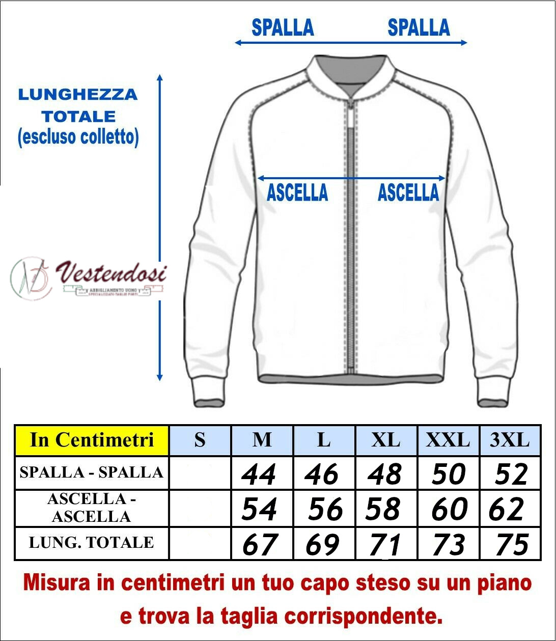 Felpa Aperta Uomo con Zip Intera Cerniera Laterale su Tasche Cotone Garzato M L XL - immagine 10