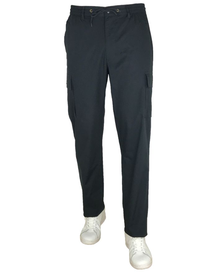 Sea Barrier Pantalone Leggero Lungo Uomo Art Isola con TASCONI Elastico Tela M L XL XXL 3XL - immagine 8