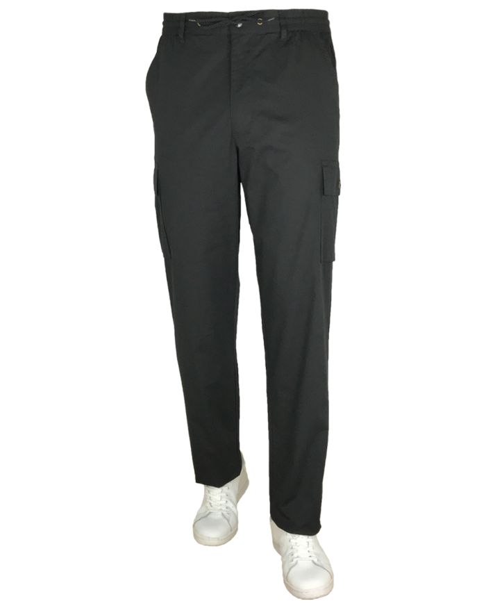 Sea Barrier Pantalone Leggero Lungo Uomo Art Isola con TASCONI Elastico Tela M L XL XXL 3XL - immagine 6