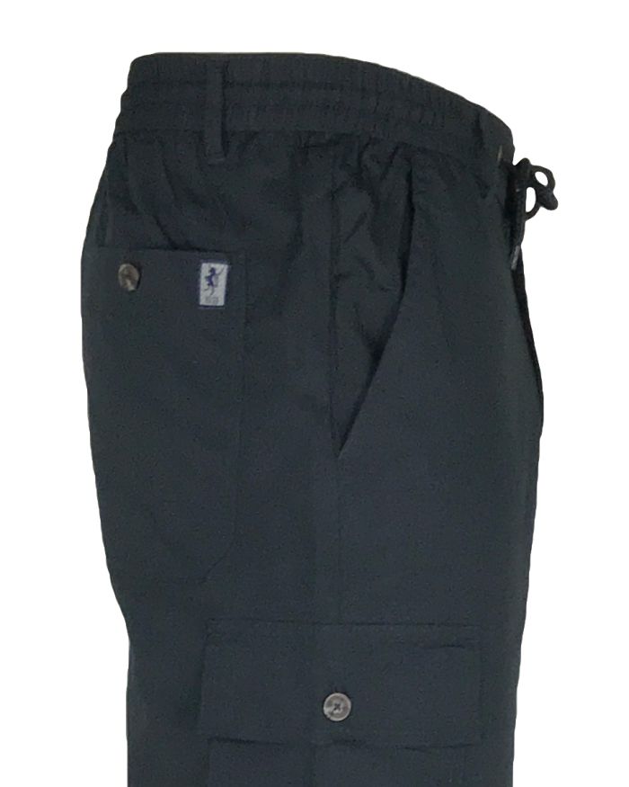Sea Barrier Pantalone Leggero Lungo Uomo Art Isola con TASCONI Elastico Tela M L XL XXL 3XL - immagine 3