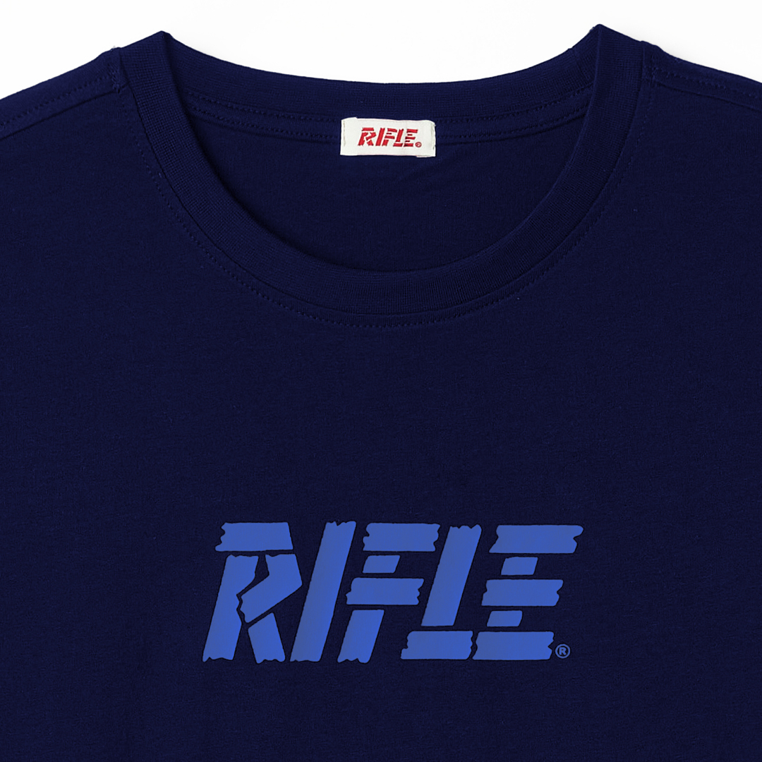 T-shirt da Uomo Manica Corta 100% Cotone Taglie Forti Leggera RIFLE 3X 4X 5X 6X - immagine 7