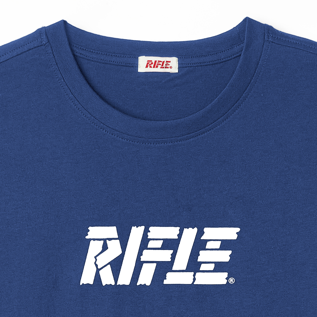 T-shirt da Uomo Manica Corta 100% Cotone Taglie Forti Leggera RIFLE 3X 4X 5X 6X - immagine 5