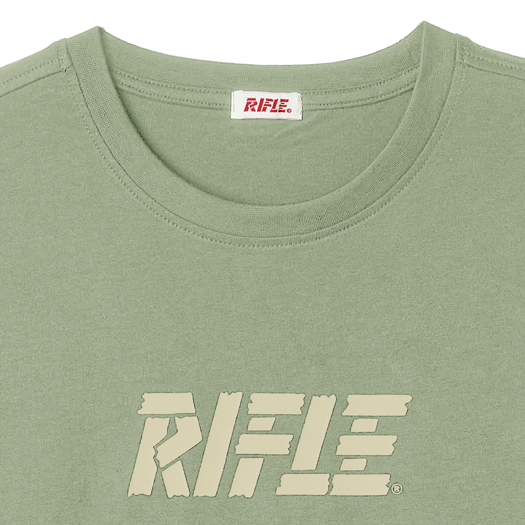 T-shirt da Uomo Manica Corta 100% Cotone Taglie Forti Leggera RIFLE 3X 4X 5X 6X - immagine 11