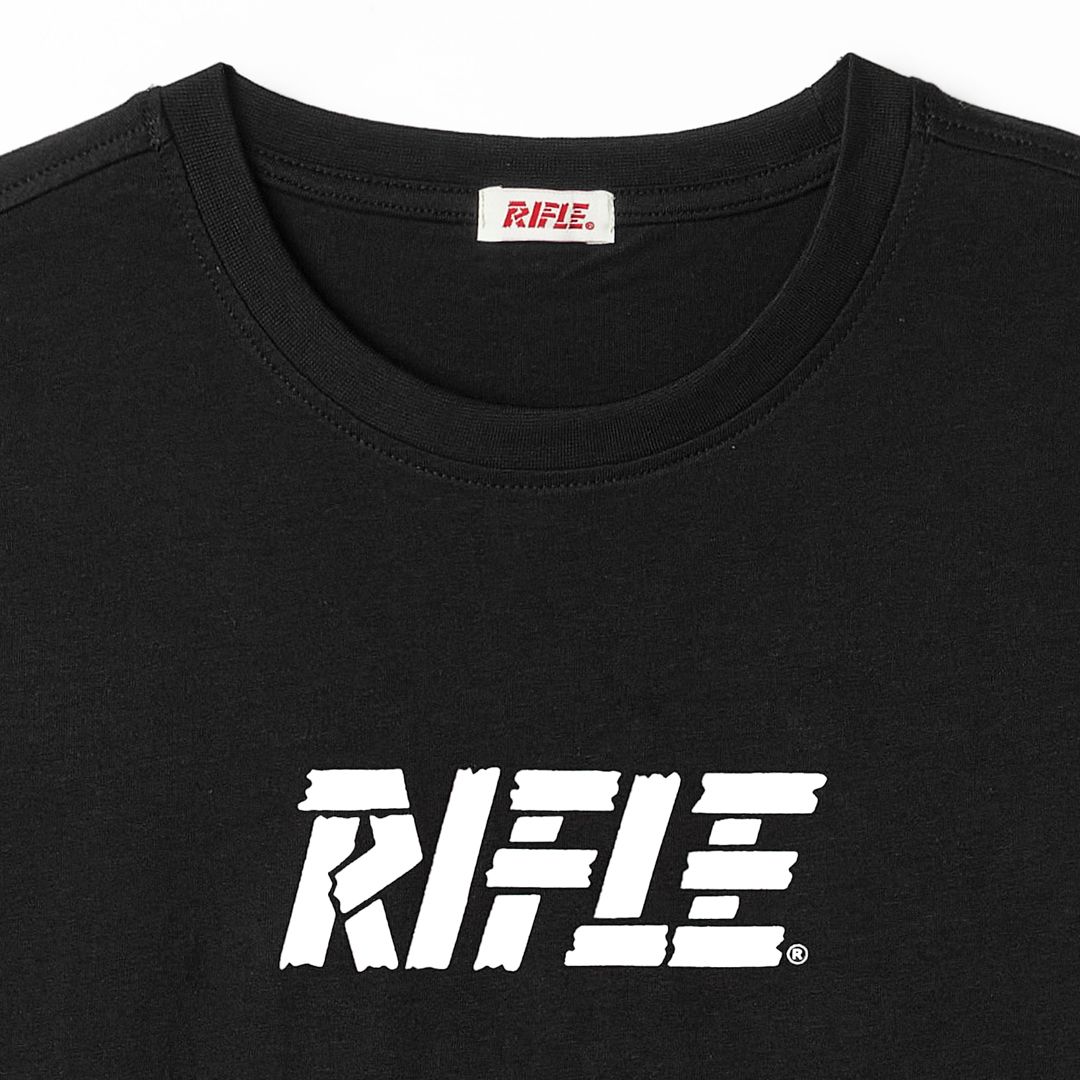 T-shirt da Uomo Manica Corta 100% Cotone Taglie Forti Leggera RIFLE 3X 4X 5X 6X - immagine 3