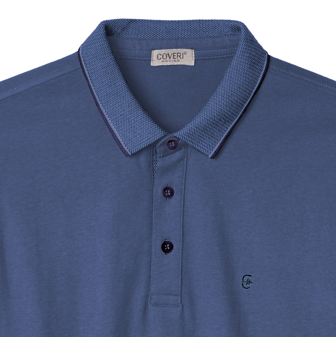 Polo Uomo Manica Lunga Cotone Felpato Pesante Sportiva Taglie Forti 3X 4X 5X 6XL - immagine 3